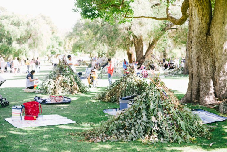 Thousands at Cubby Town by Nature Play WA at Yanchep National Park!