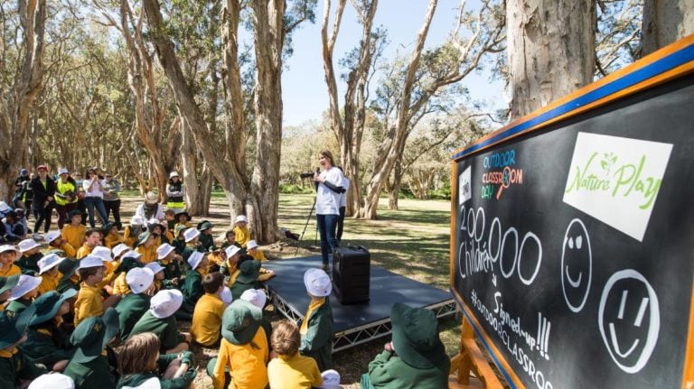 Illawarra kids embrace Australia’s first Outdoor Classroom Day