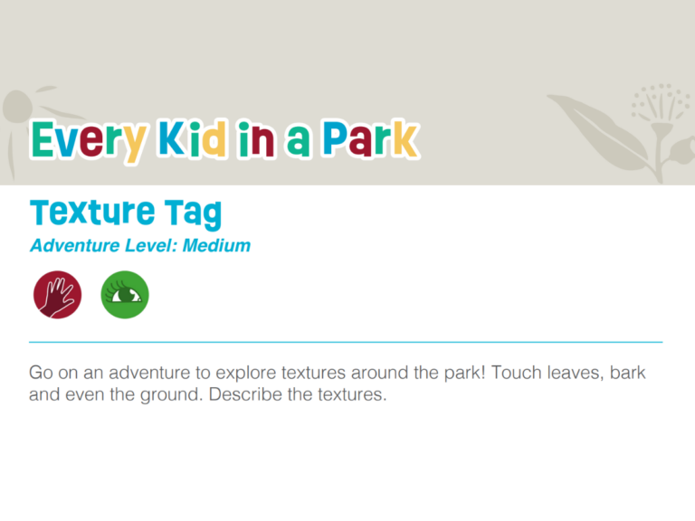 Activity Sheet: Texture Tag