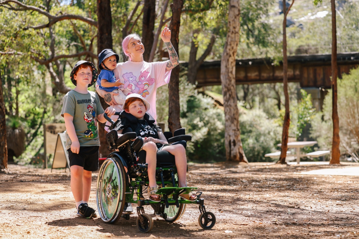 EKIP_John Forrest National Park_Harrison Family_Looking up 1