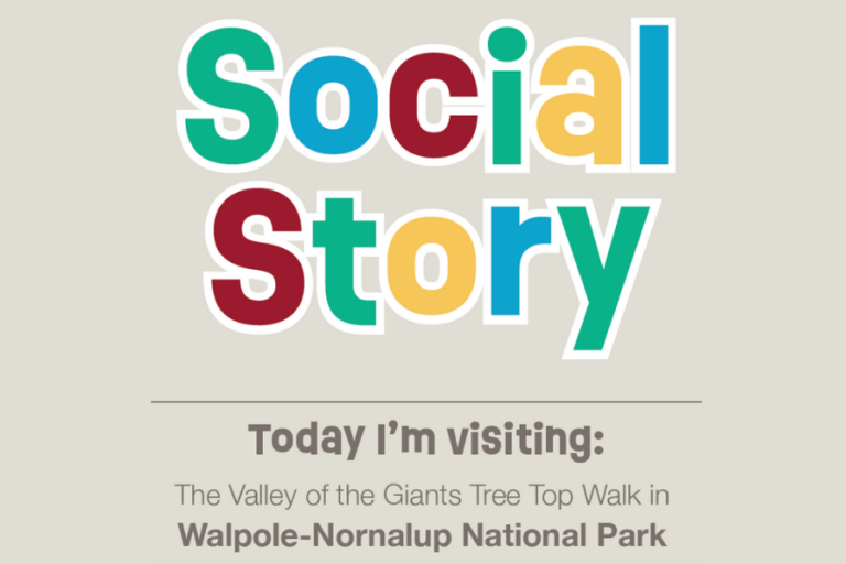 Social Story for The Valley of the Giants Tree Top Walk (Walpole-Nornalup National Park)