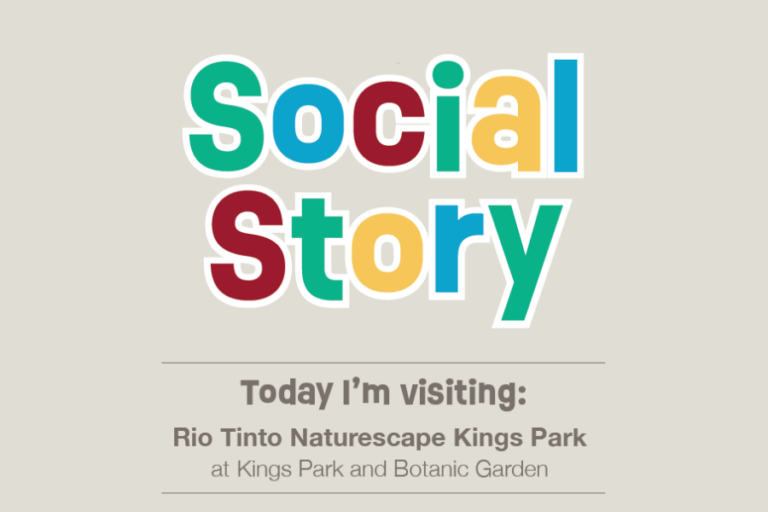 Social Story for Rio Tinto Naturescape Kings Park