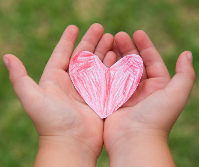 Helping others helps kids