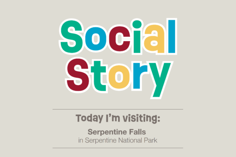 Social Story for Serpentine Falls in Serpentine National Park