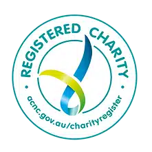Australian Charities and Not for Profits Commission registered charity icon.