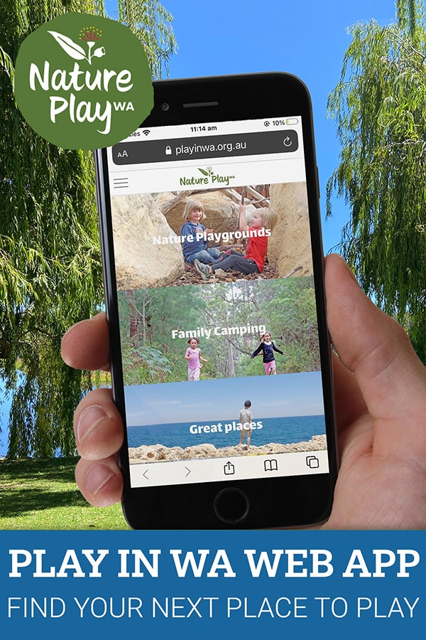 Play in WA Web App displayed on a phone screen