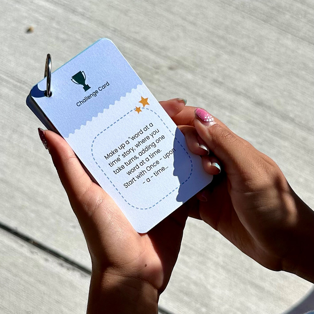 Talk N Walk card sample