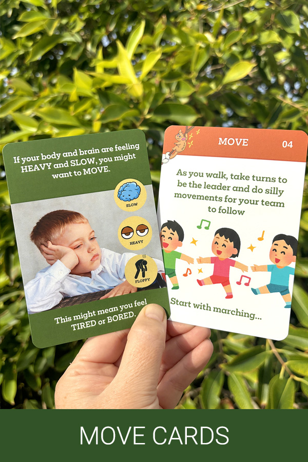 Nature & Me Move Cards