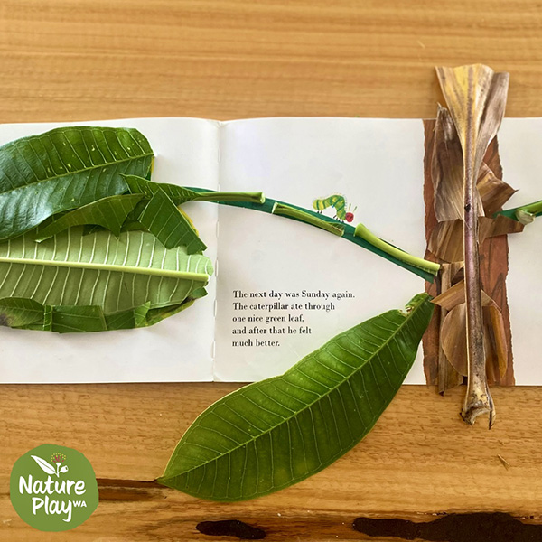 The Very Hungry Caterpillar book activity for literacy