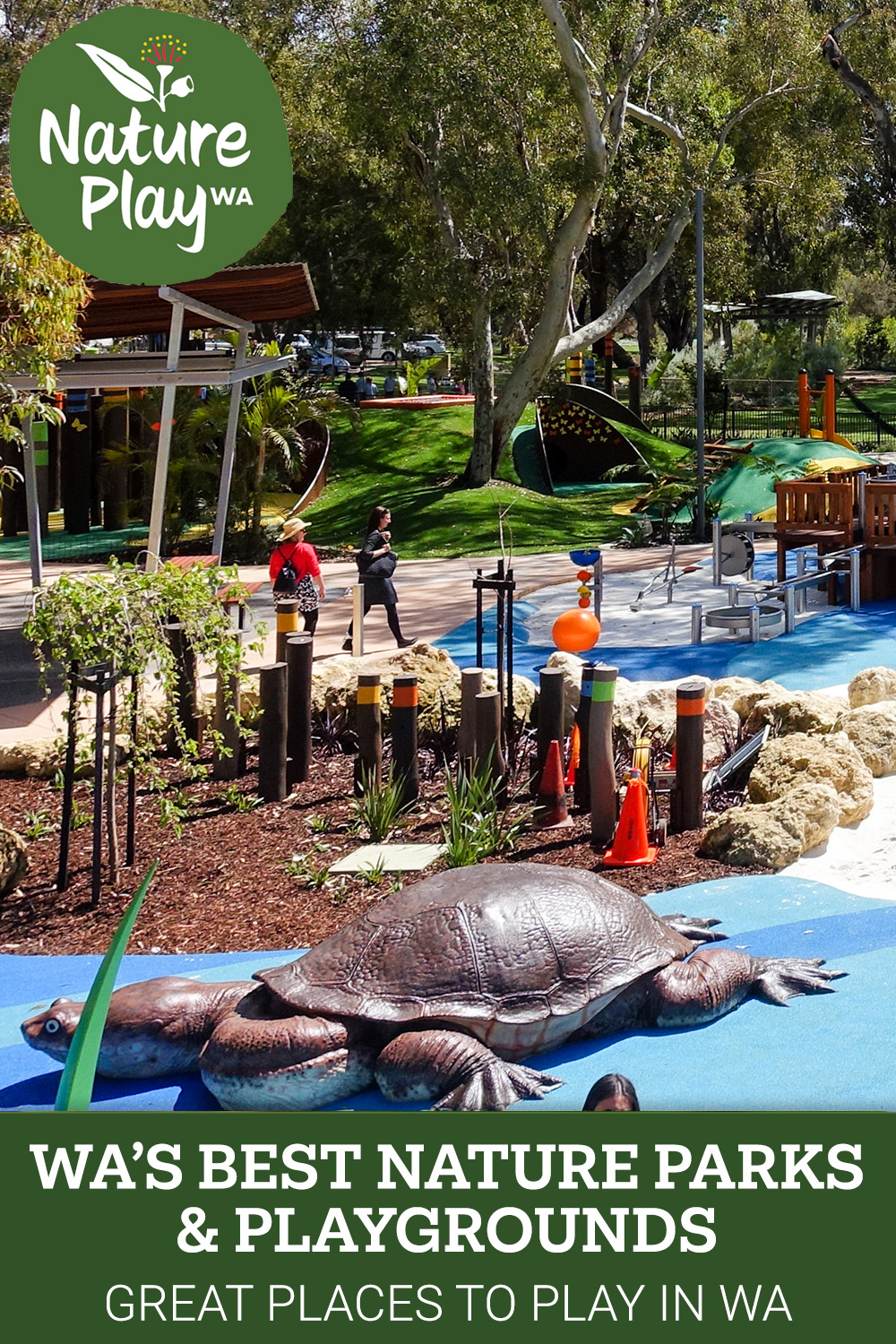 Western Australia's best nature parks and playgrounds collection with a featured image of Bibra Lake Nature Playground