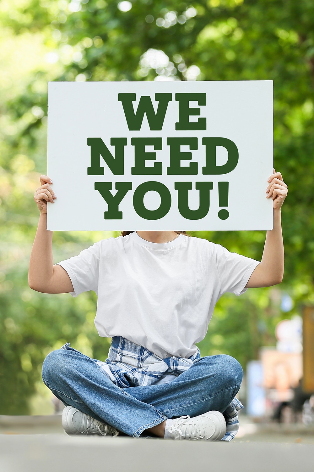 We need your help poster