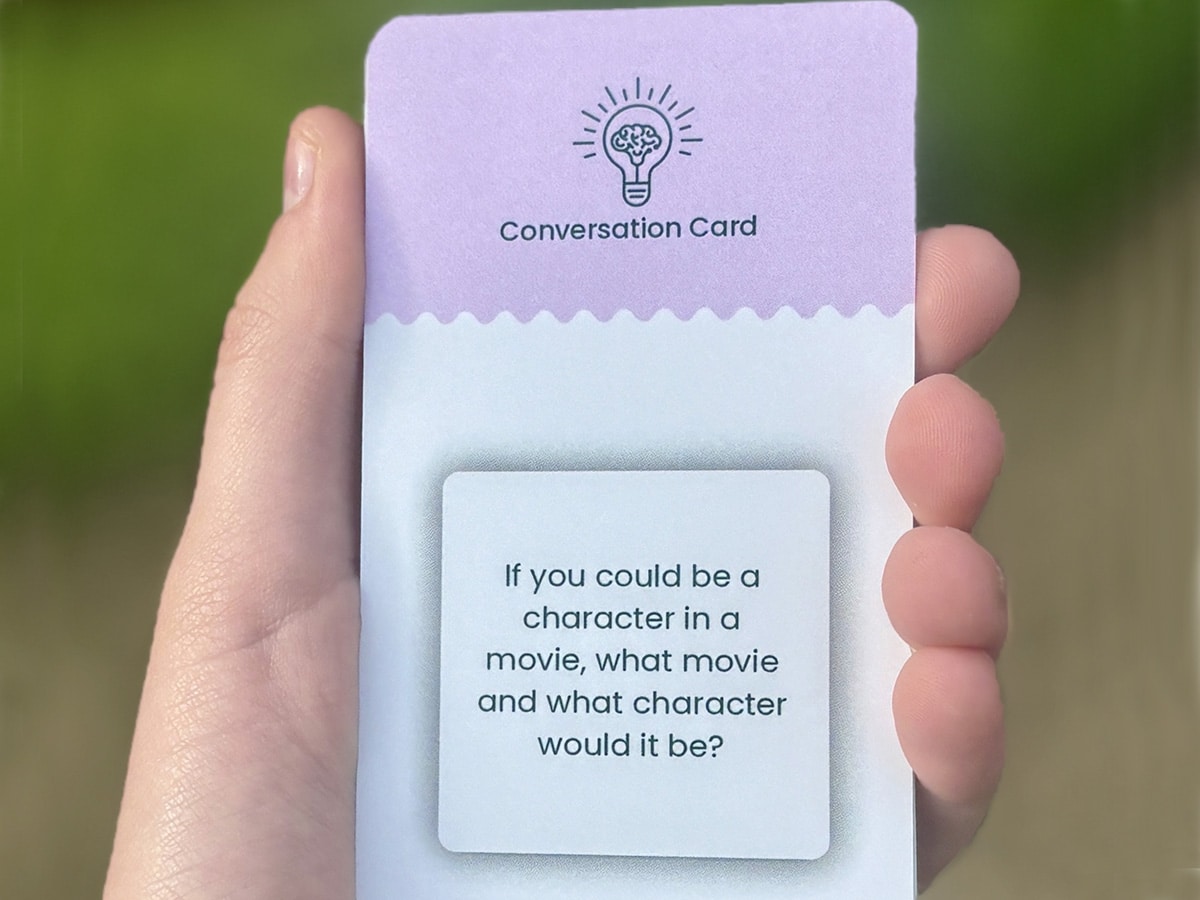Talk N Walk Cards sample