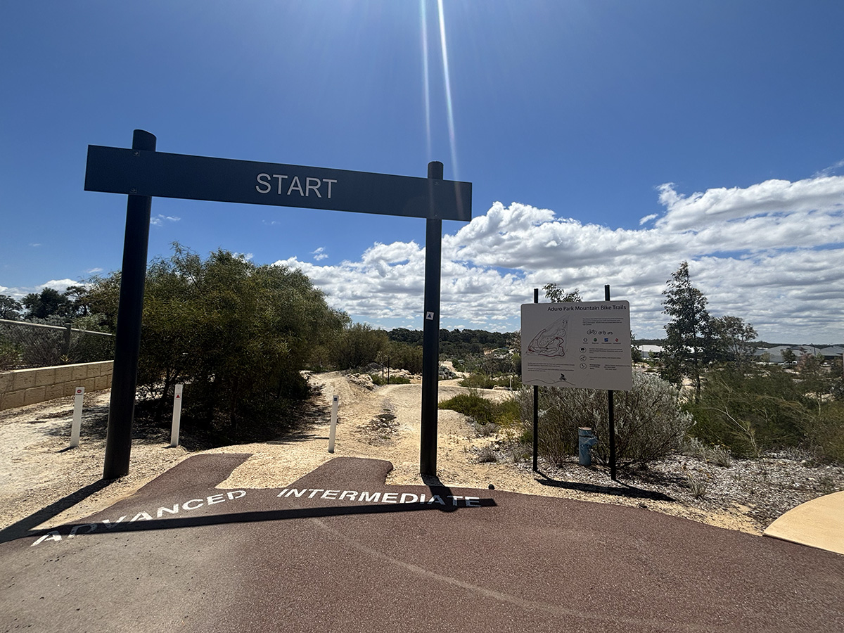 Aduro Park starting line