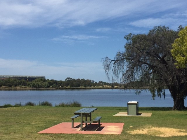 Bardon Park_BBQ and seating