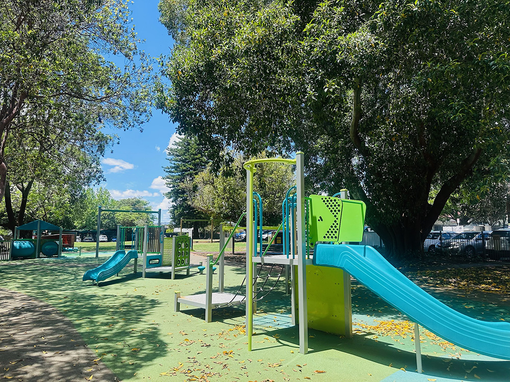 Braithwaite Park preschool play equipment