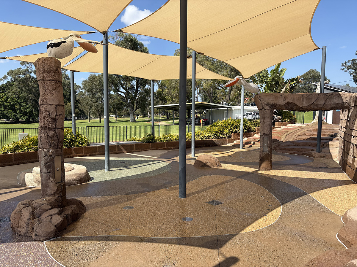 Kwinana Adventure Park water play