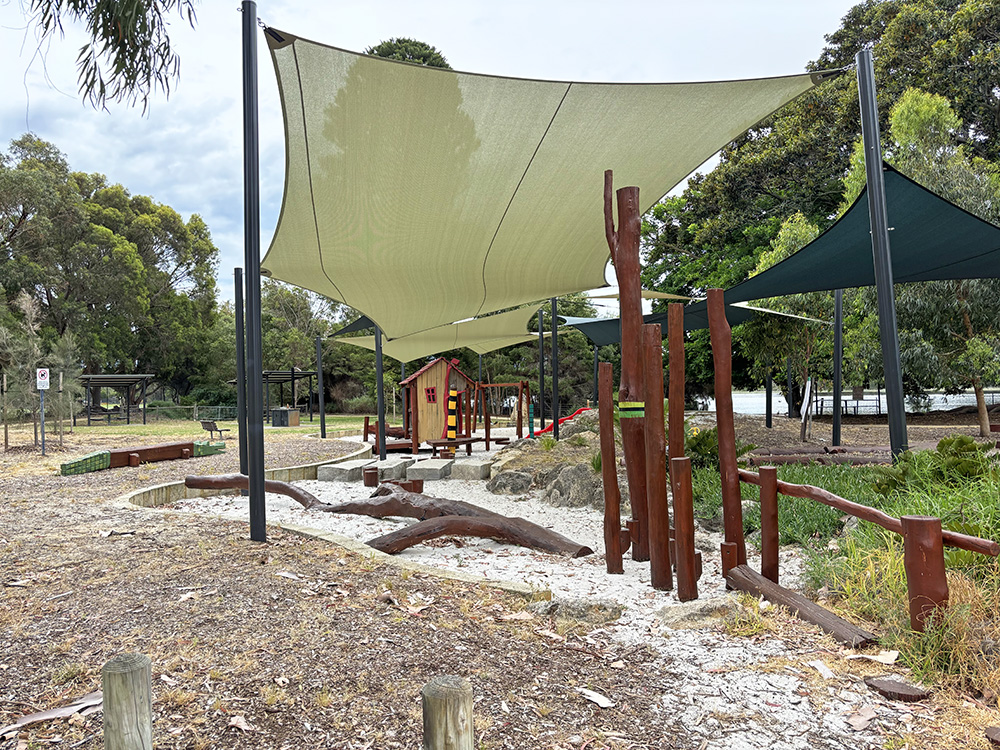 Lake Claremont Nature Playground for kids