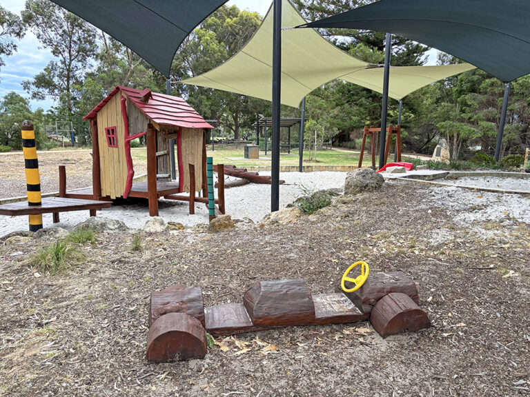 Lake Claremont Nature Playground imaginative play