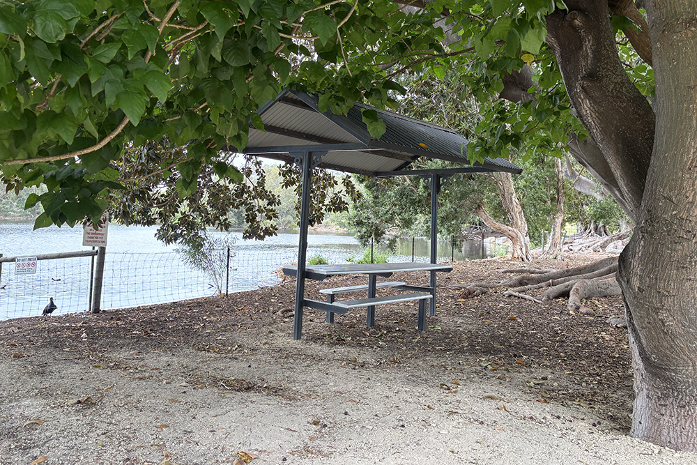 Lake Claremont Nature Playground tables