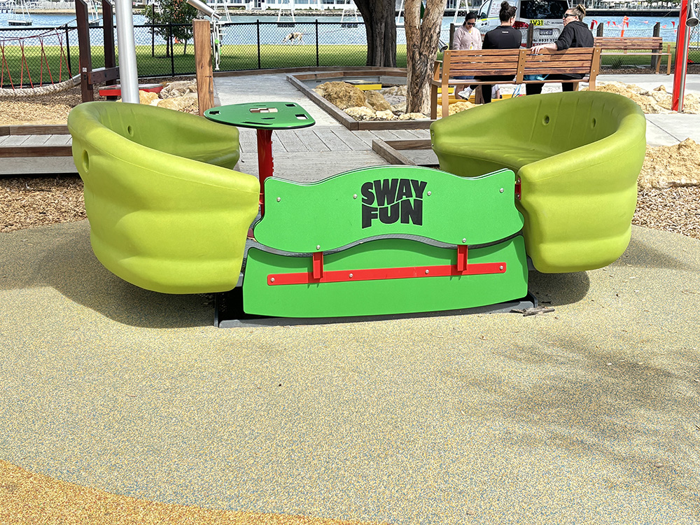 Mandurah Eastern Foreshore Playground glider