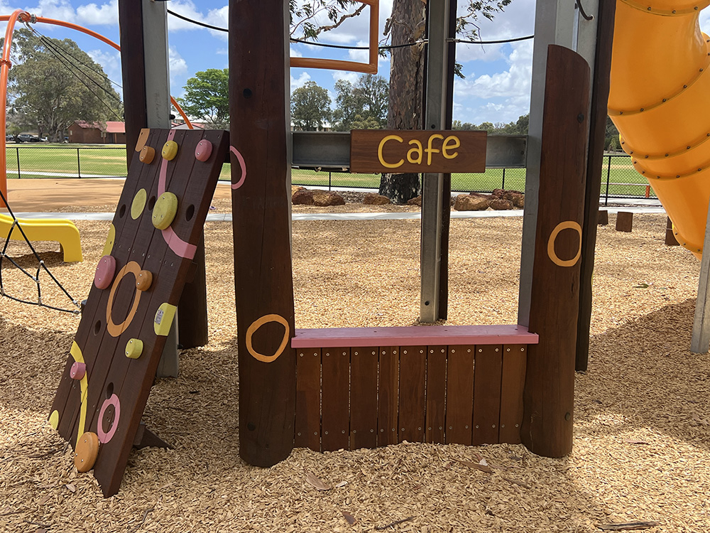 Maniana Park Playground imaginative play