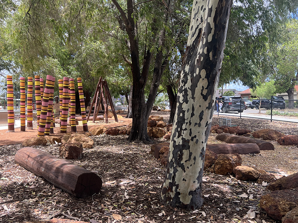 Maniana Park Playground nature play spaces