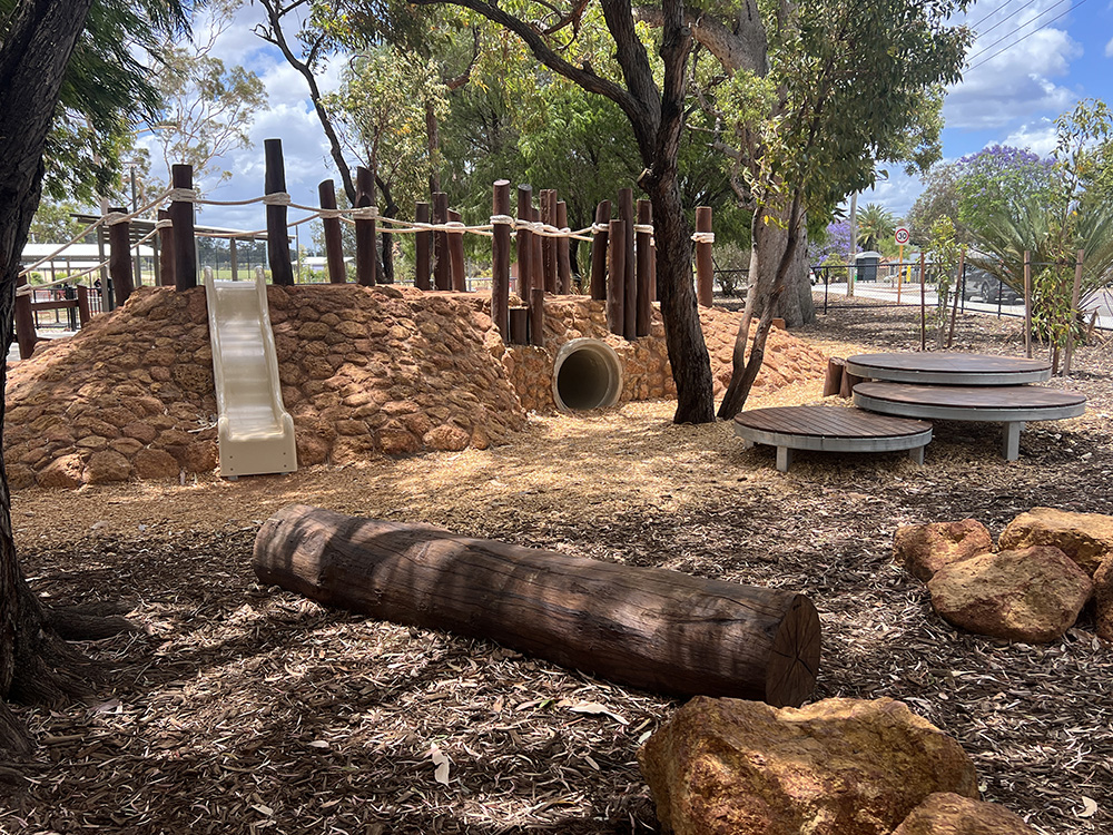 Maniana Park Playground nature play