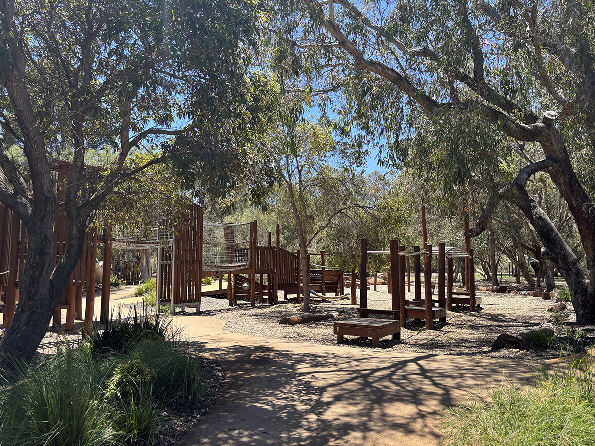 Pias Place Whiteman Park playground equipment
