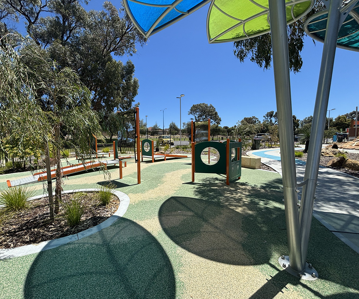 Riverlinks all abilities playground sensory play equipment