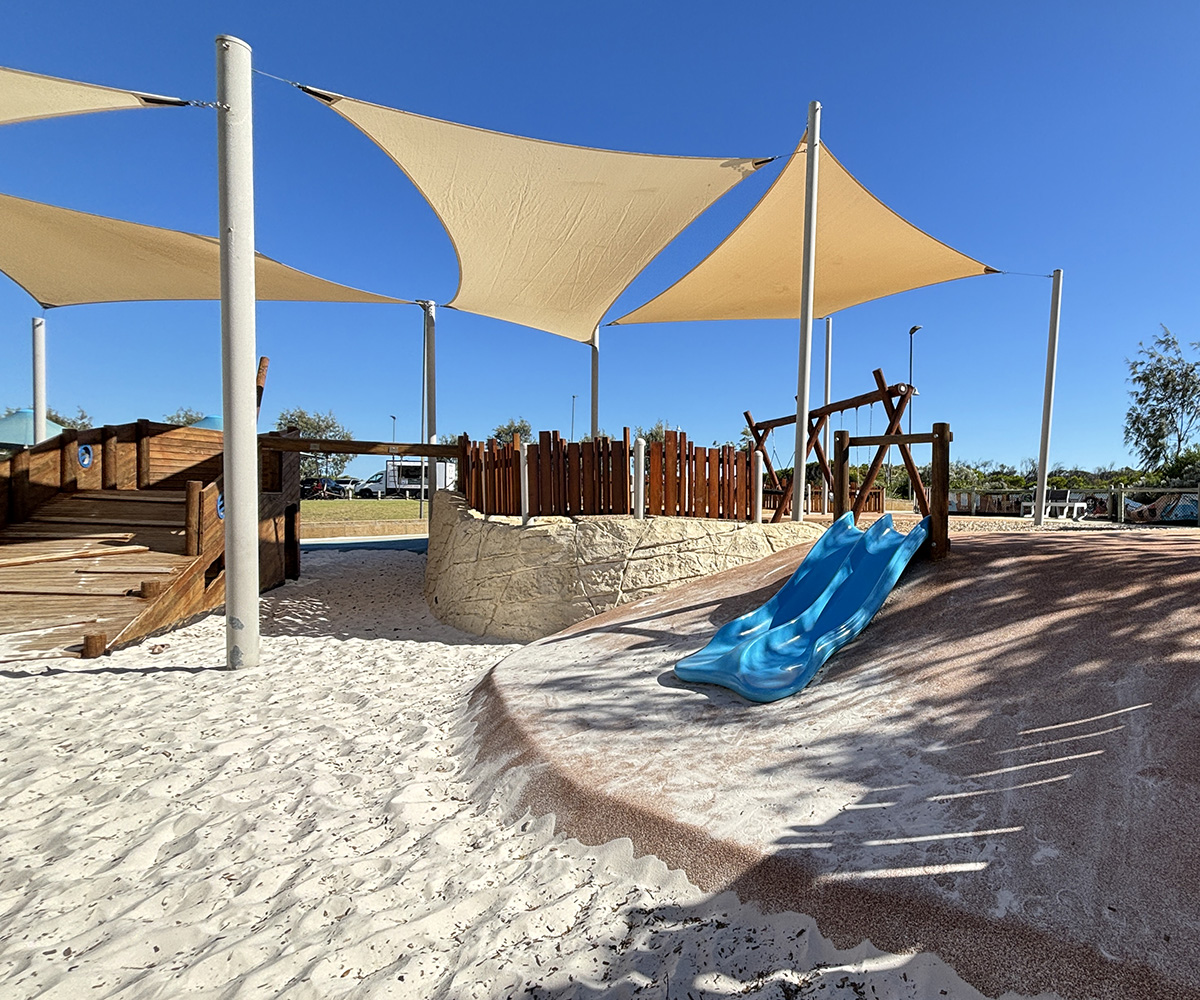 Shipwreck Cove Playground slide
