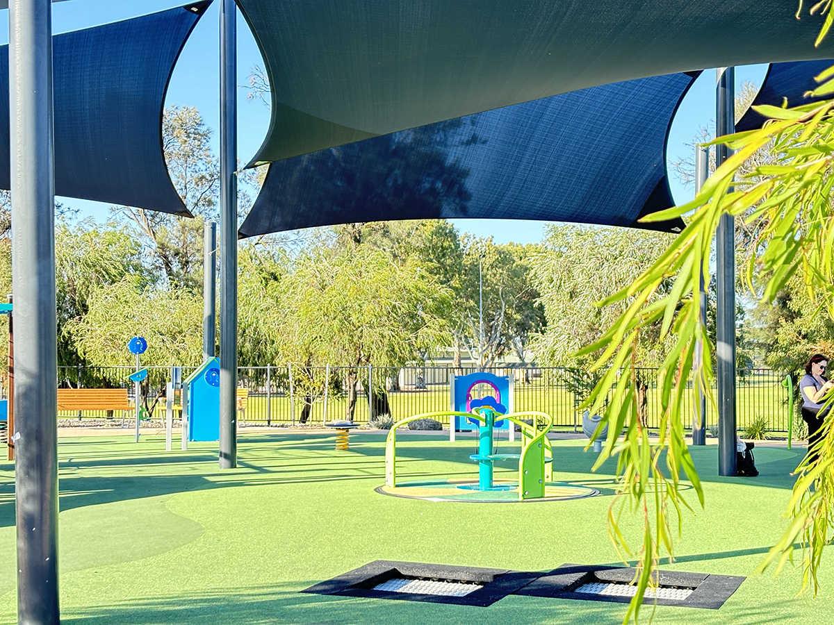 Sutherlands Park All Abilities Play Space in Huntingdale