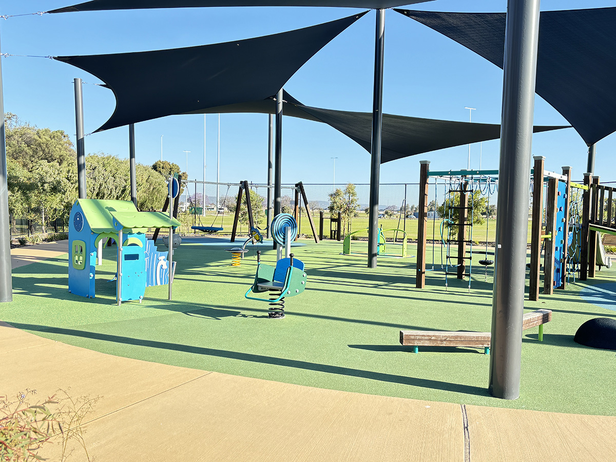 Sutherlands Park All Abilities Playground in Huntingdale