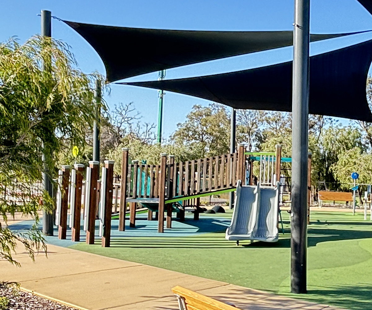 Sutherlands Park All Abilities slides