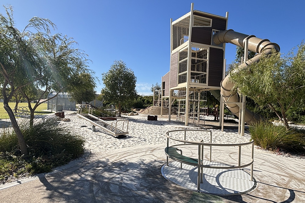 Treehouse Cove accessible play equipment
