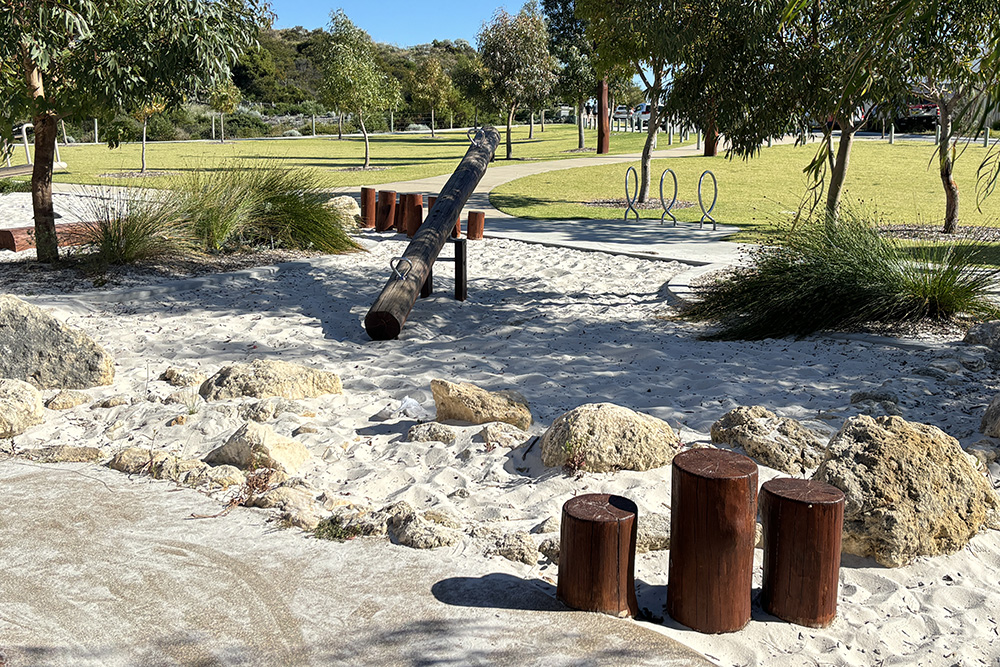 Treehouse Cove seesaw play equipment