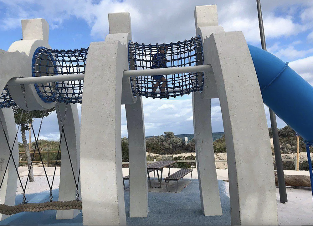 Whale Playground tunnel