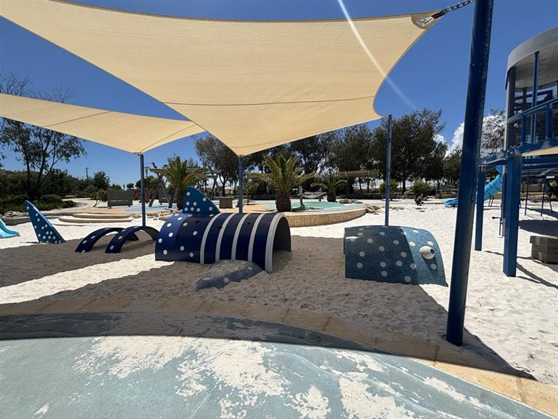 Shorehaven Adventure Playground Alkimos Whale shark tunnel