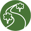 Paths and trails icon