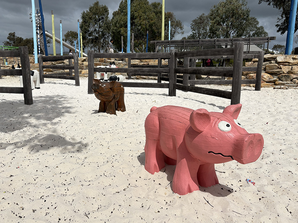 Adventurescape Playground farm animals