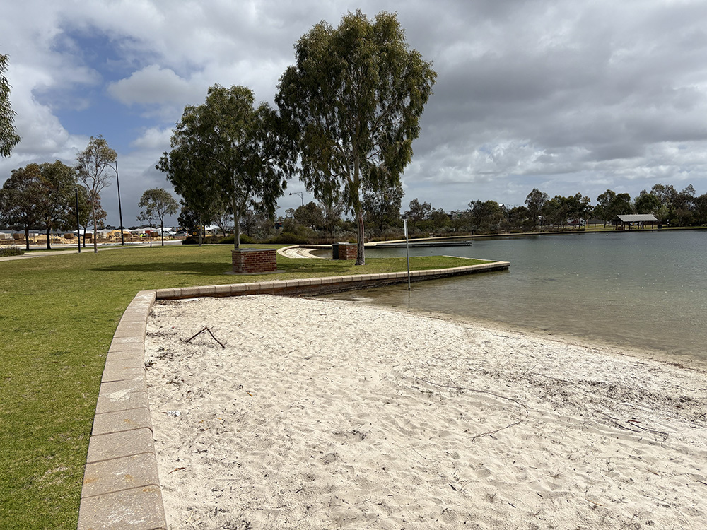 Adventurescape Playground lake