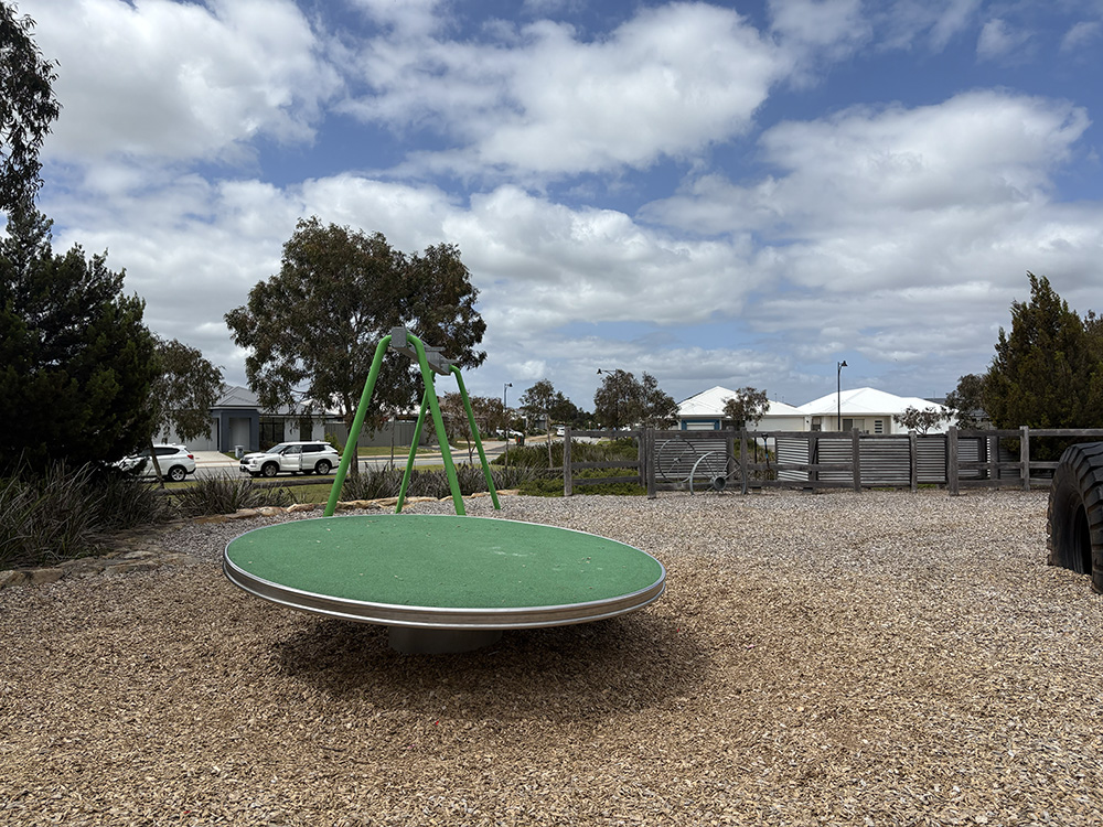 Adventurescape Playground merry go round