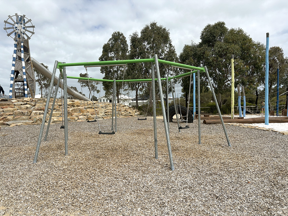 Adventurescape Playground swings