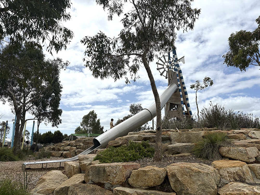 Adventurescape Playground windmill slide