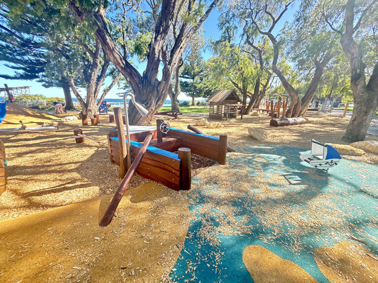 Churchill Park Play Space in Rockingham