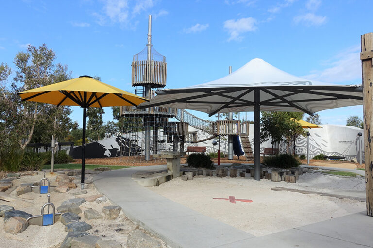 Island Playground Elizabeth Quay overview