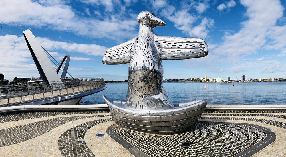 Island Playground Elizabeth Quay sculpture