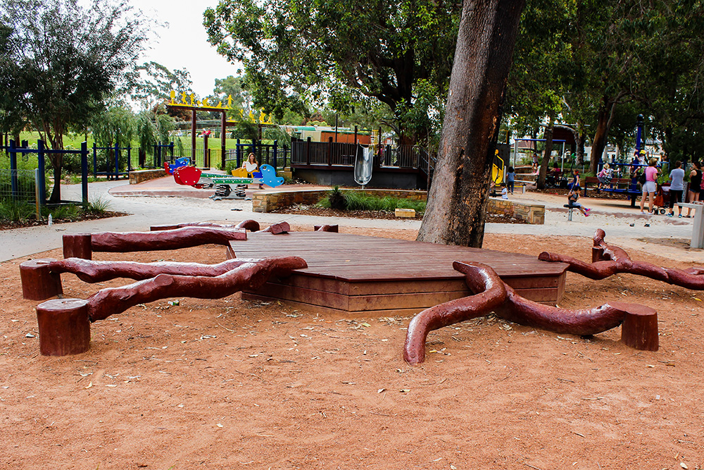 Yokine Playground-logs to platform