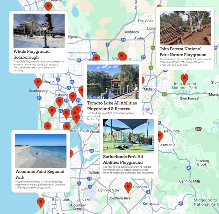 Example play in WA map