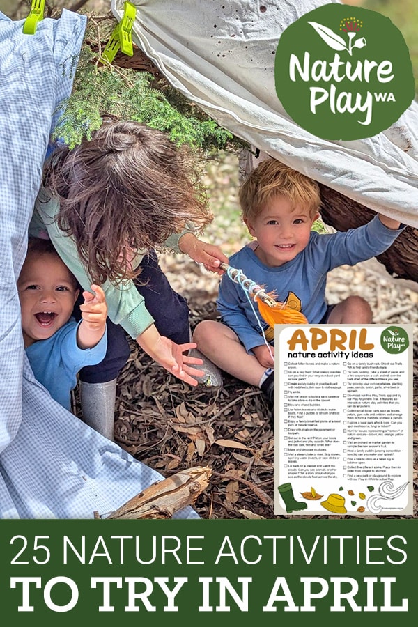 Nature activities ideas for April_cubby play
