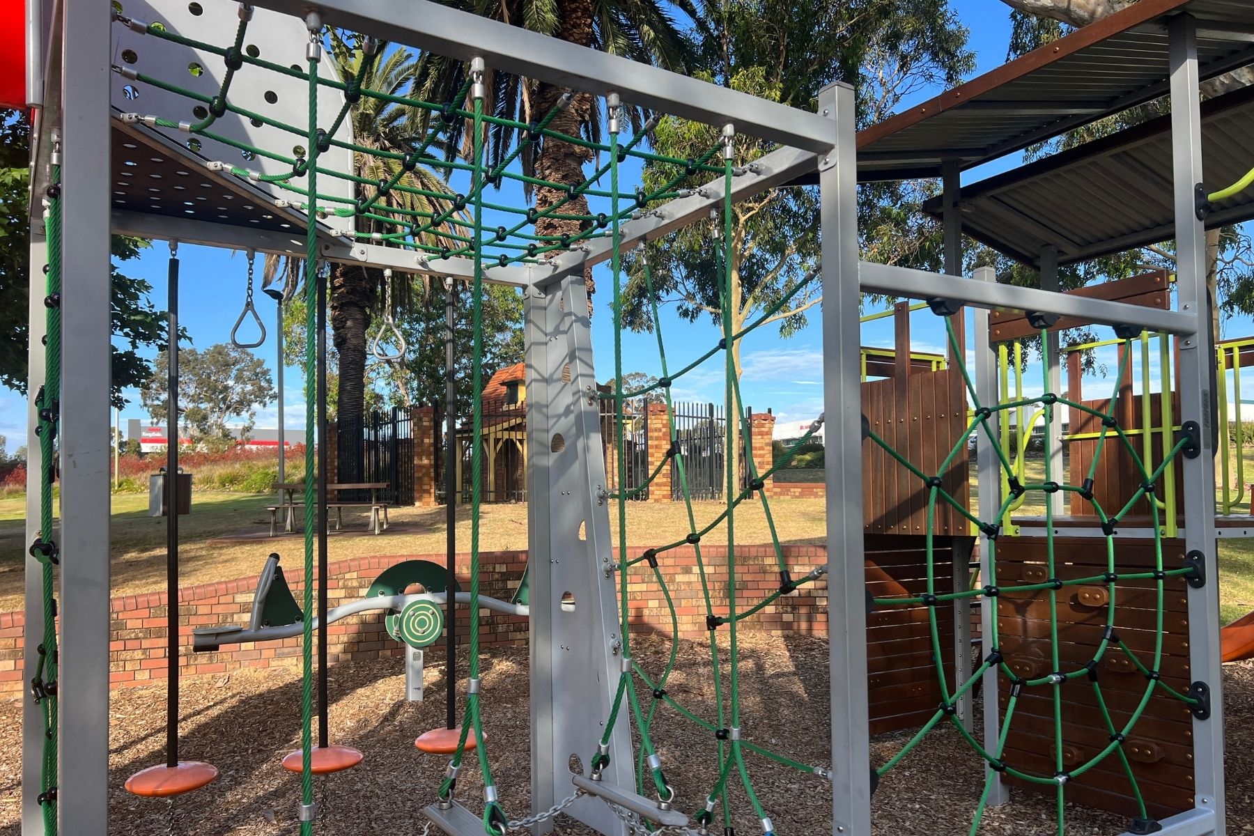 Adachi Park Climbing Net